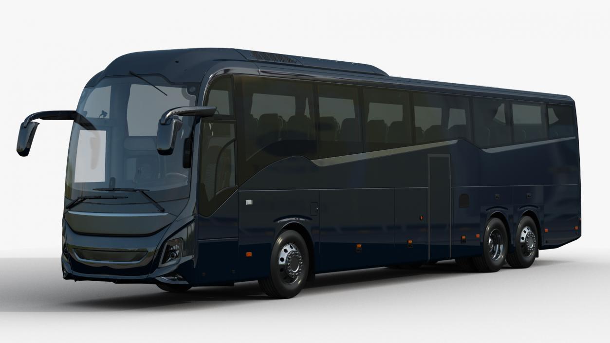 3D Luxury Coach Tour Bus