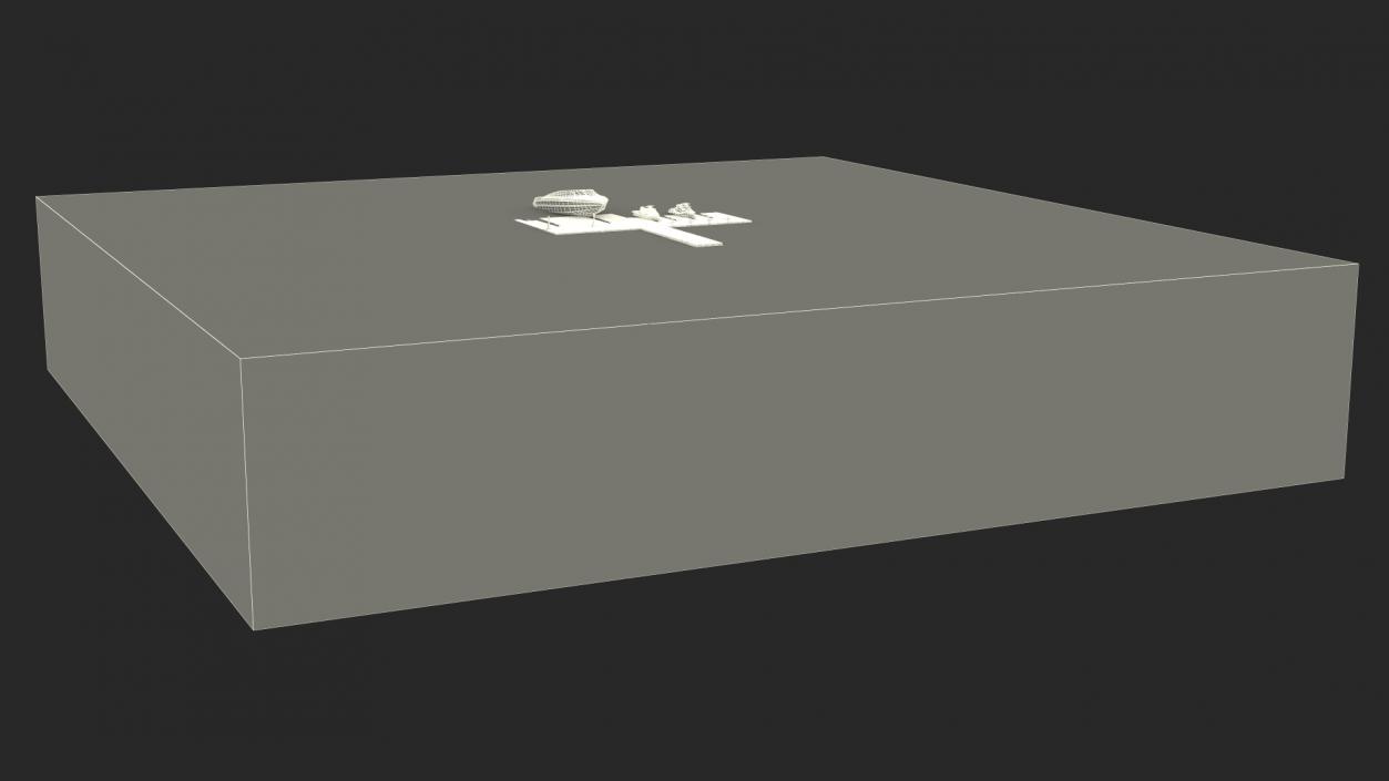 Floating Pontoons Dock 3D