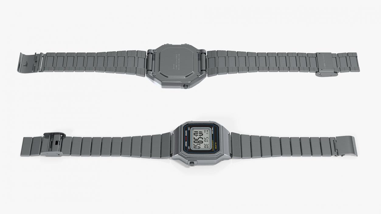 Classic Electronic Watch 3D model