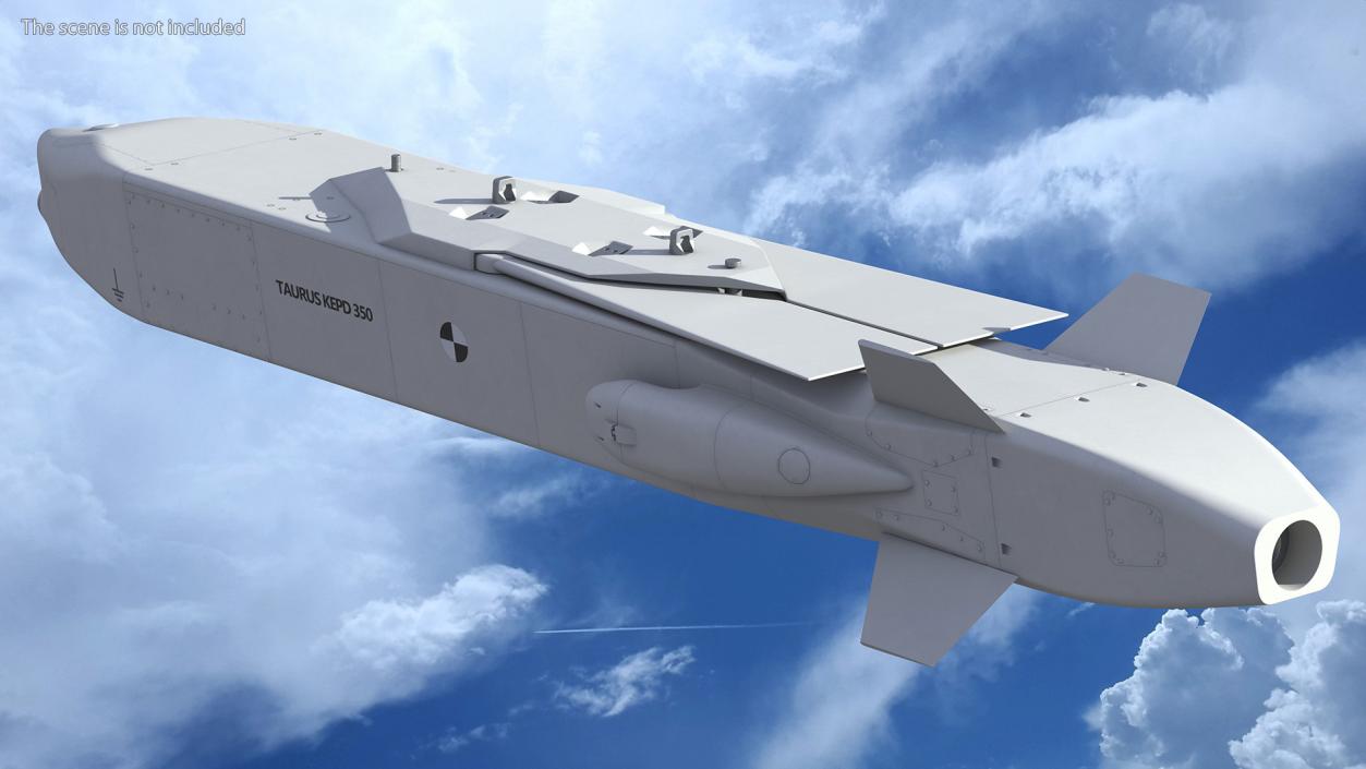 Germany Taurus Cruise Missile 3D model