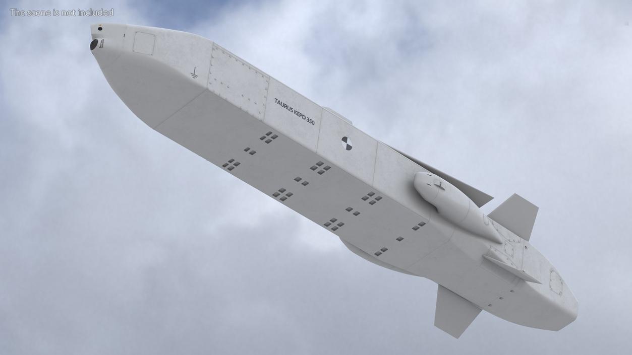 Germany Taurus Cruise Missile 3D model