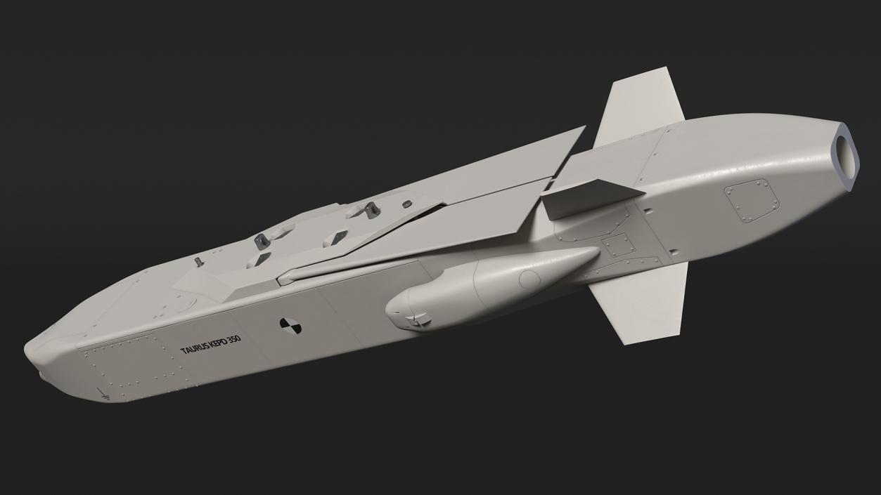 Germany Taurus Cruise Missile 3D model