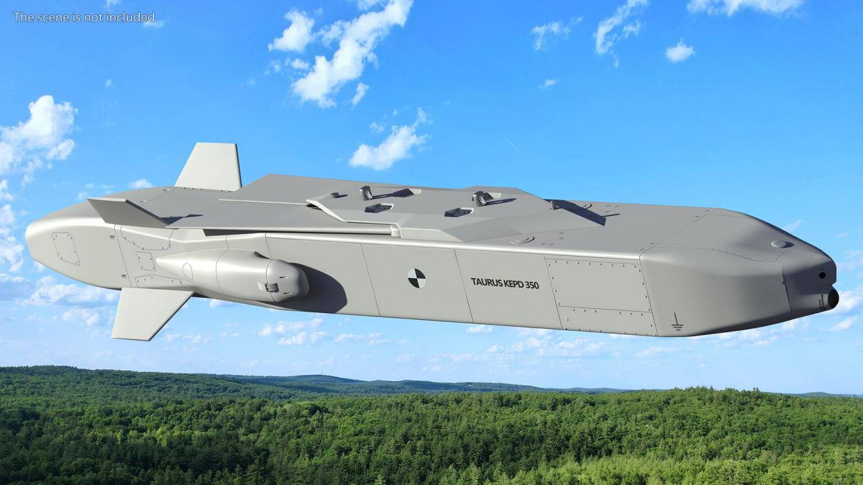 Germany Taurus Cruise Missile 3D model