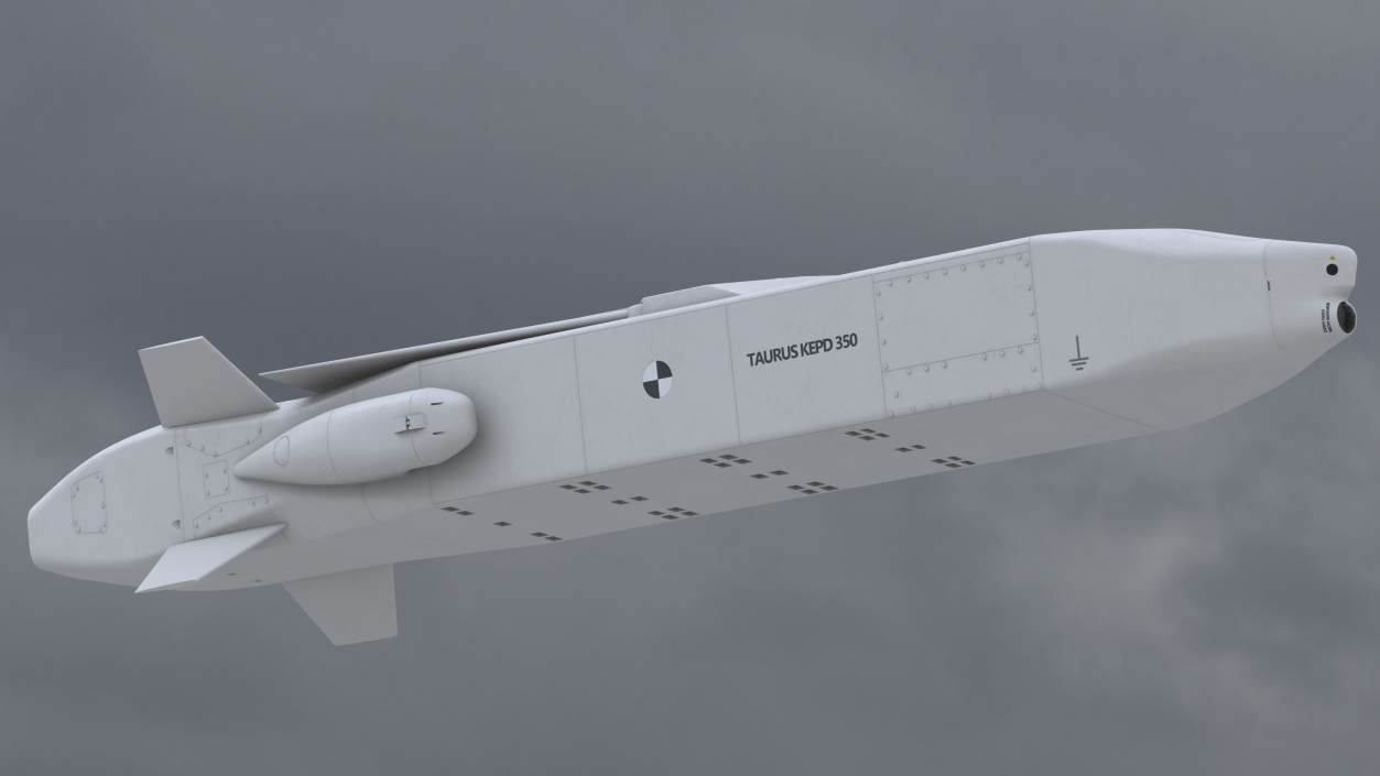 Germany Taurus Cruise Missile 3D model