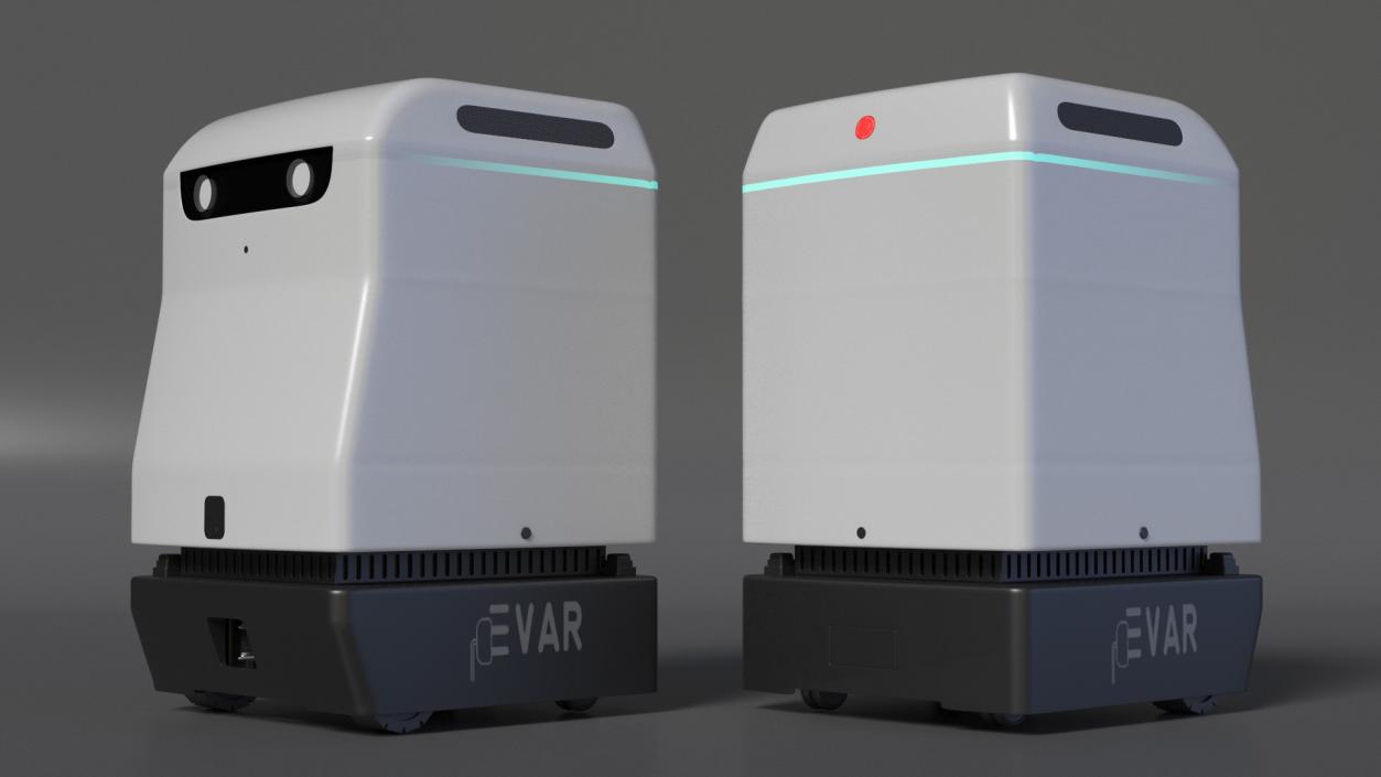 PARKY Autonomous EV Recharging Robot by EVAR 3D model