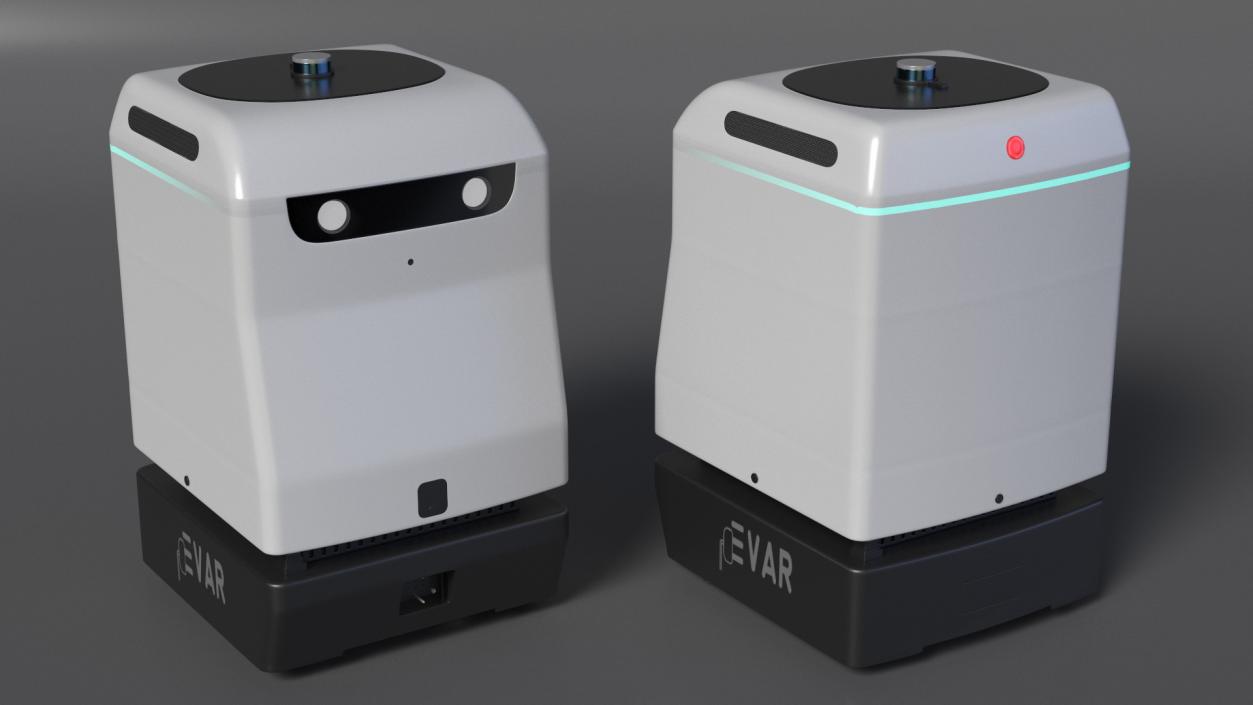 PARKY Autonomous EV Recharging Robot by EVAR 3D model