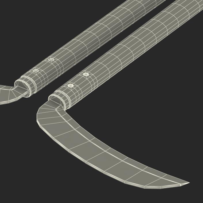 3D Kama Weapon