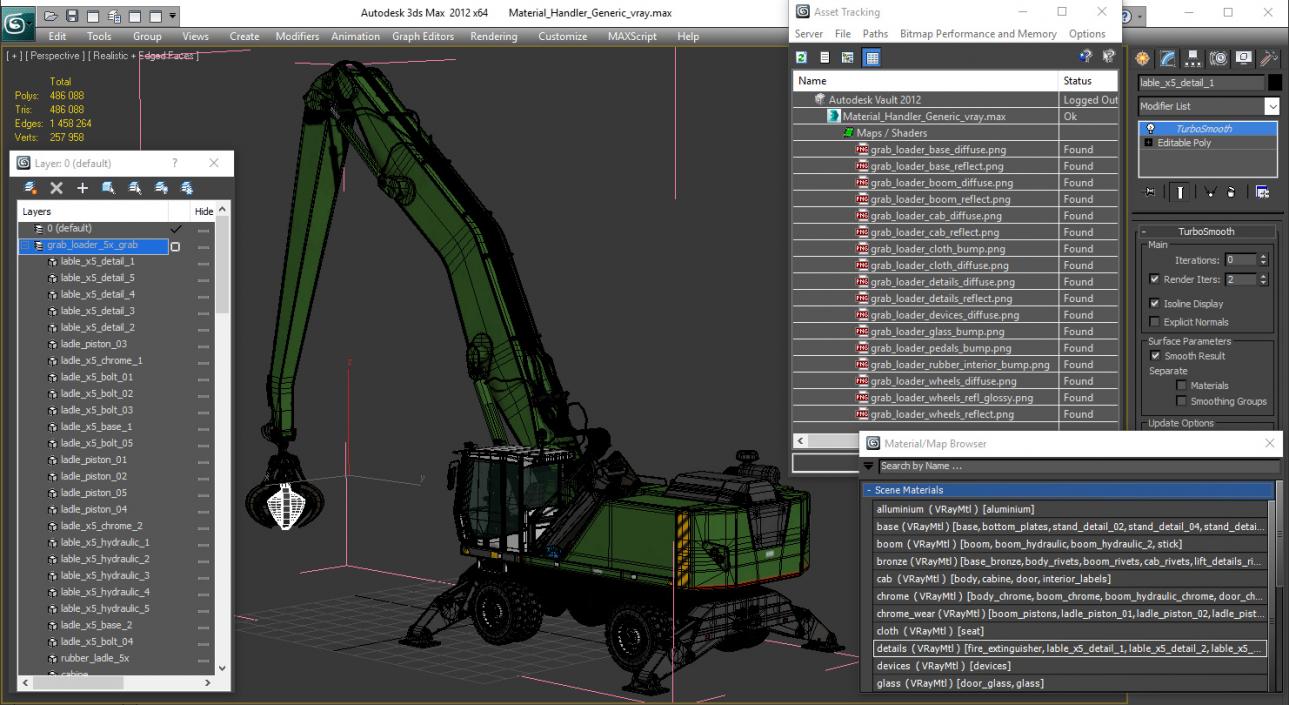 Material Handler Generic 3D model