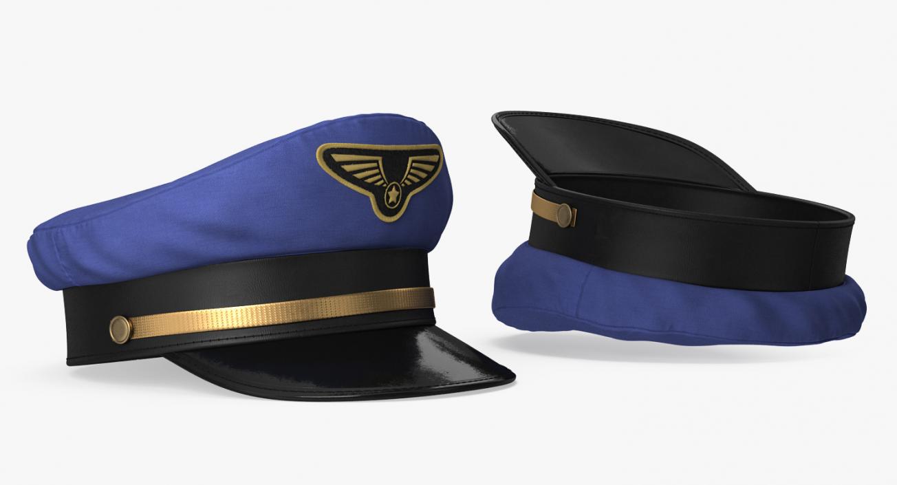 Pilot Hat 3D model