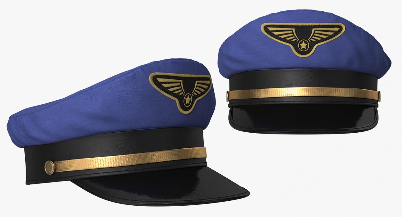 Pilot Hat 3D model