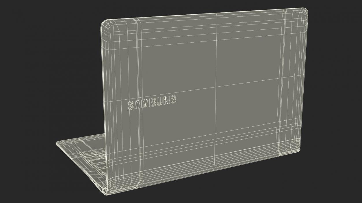 3D Samsung Laptop Computer ATIV Book model