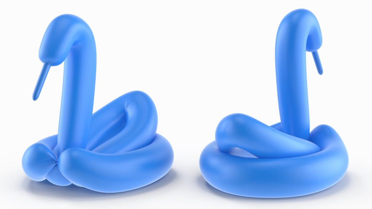 Balloon Animal Swan 3D model