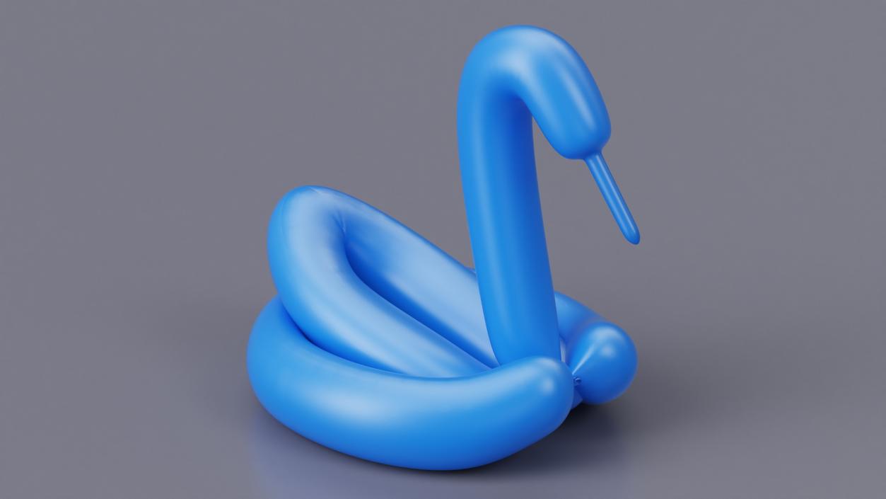 Balloon Animal Swan 3D model