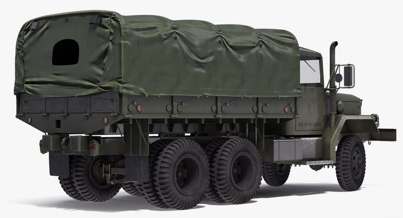 US Army WWII Rigged Trucks Collection 3D