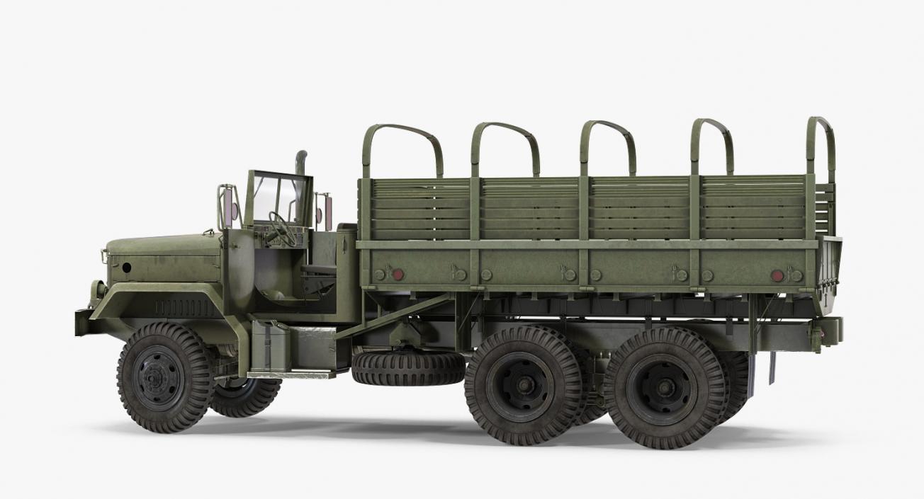 US Army WWII Rigged Trucks Collection 3D