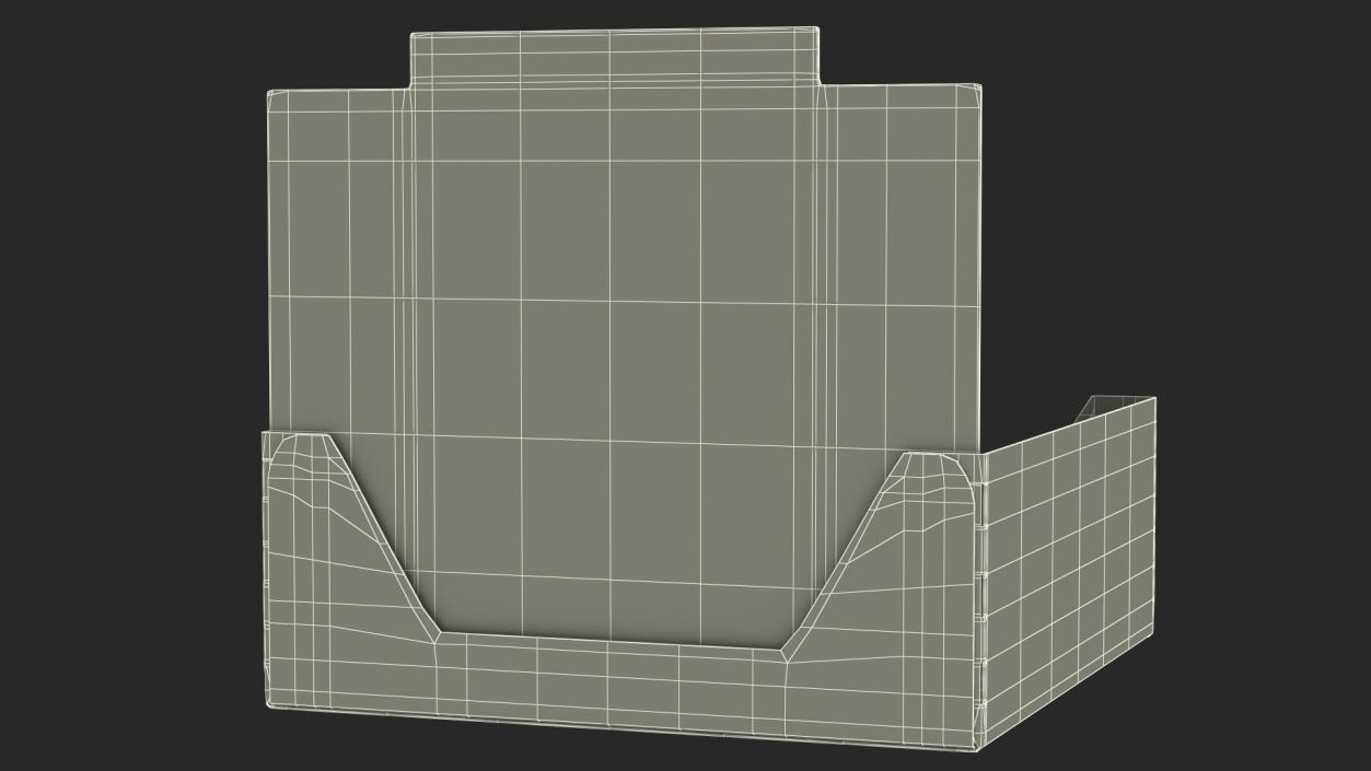 Empty Chocolate Box 3D model