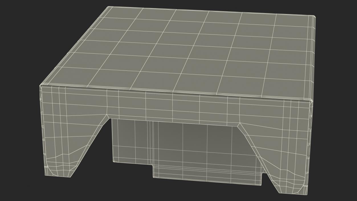 Empty Chocolate Box 3D model