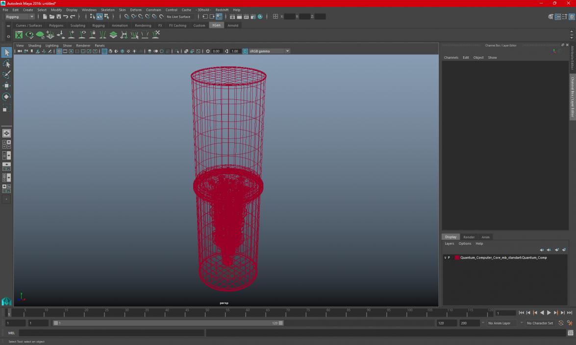 3D Quantum Computer Core