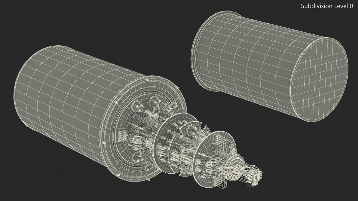 3D Quantum Computer Core