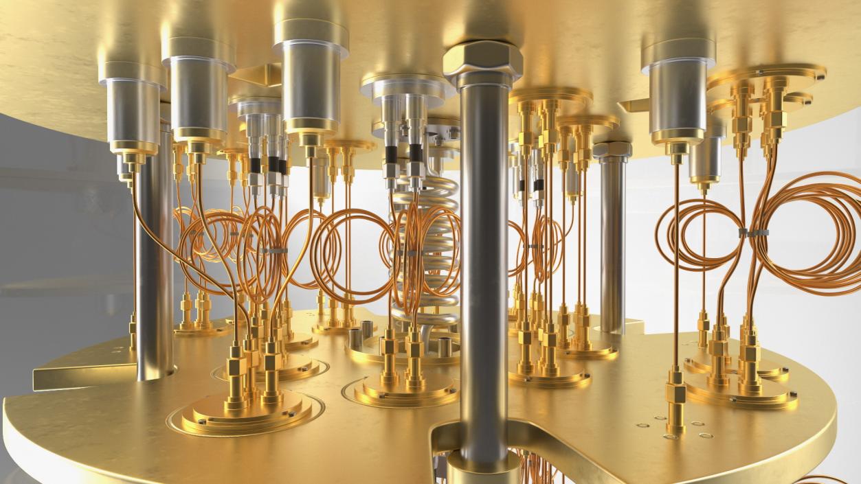 3D Quantum Computer Core