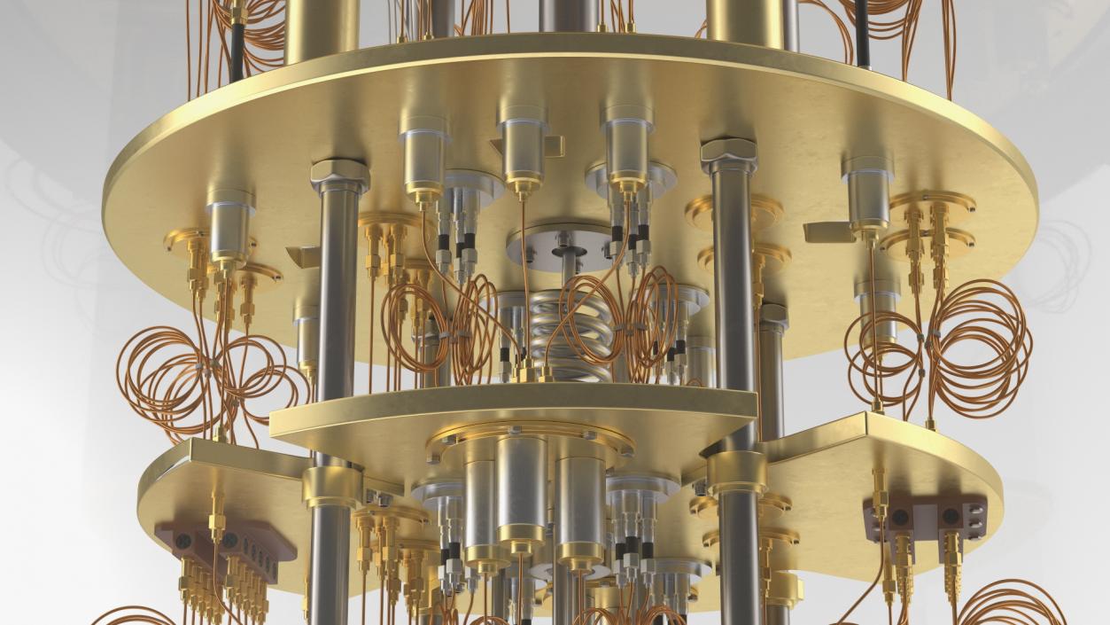 3D Quantum Computer Core