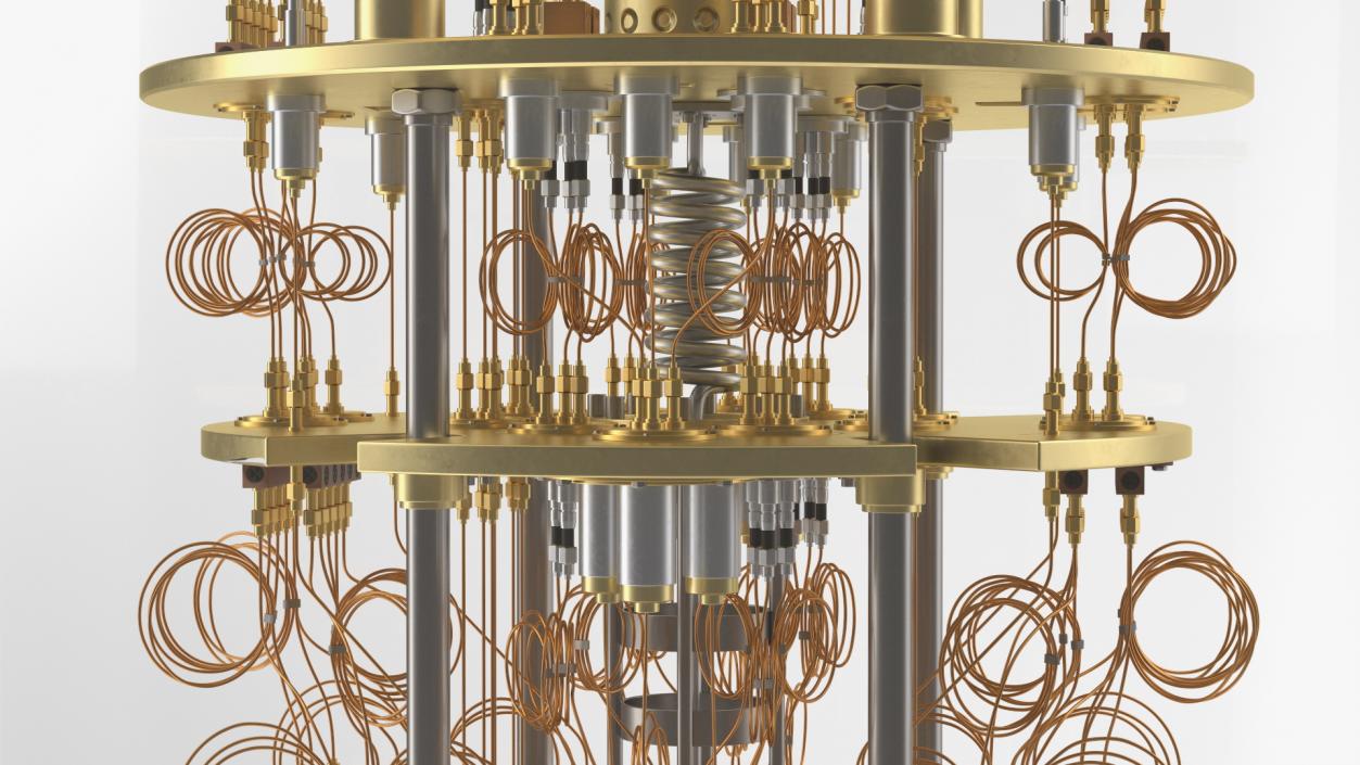 3D Quantum Computer Core