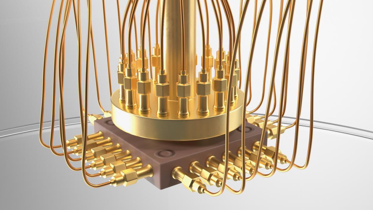 3D Quantum Computer Core