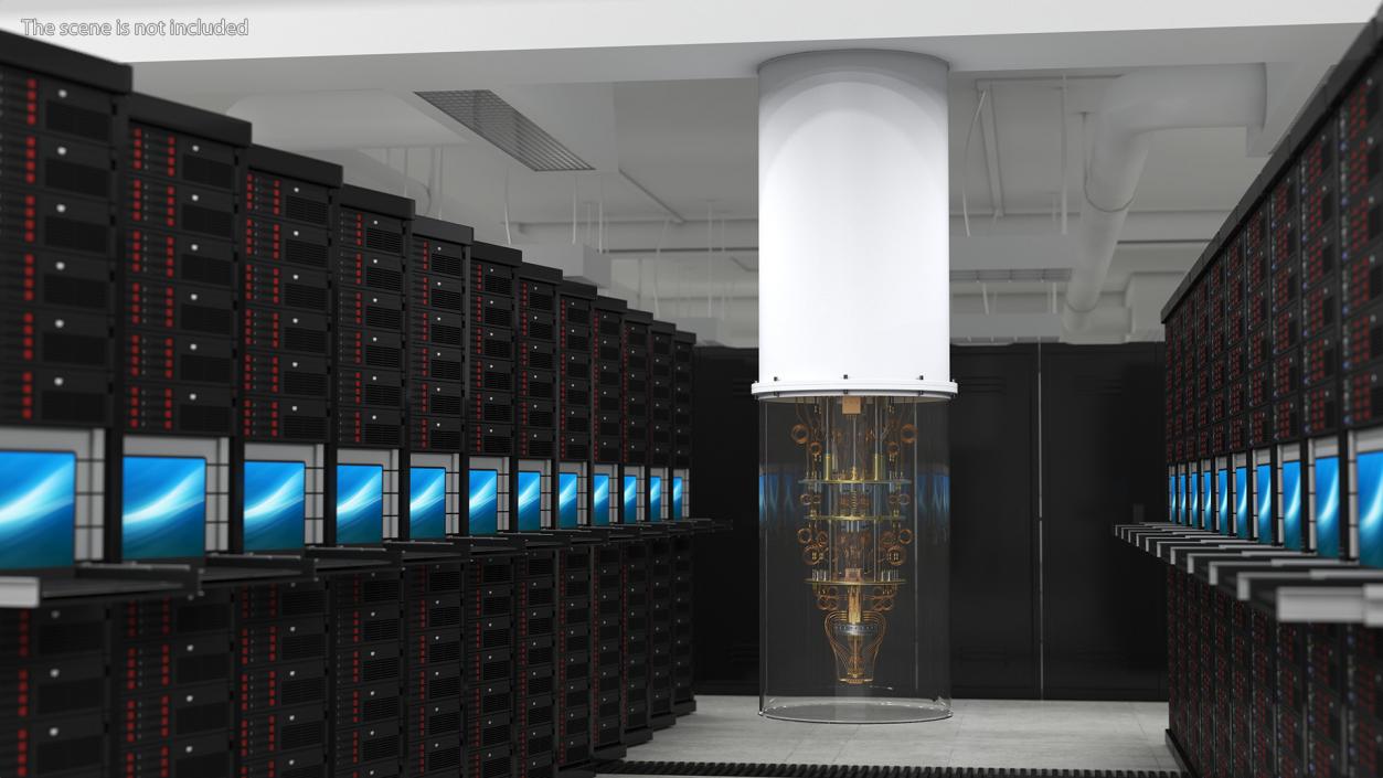 3D Quantum Computer Core