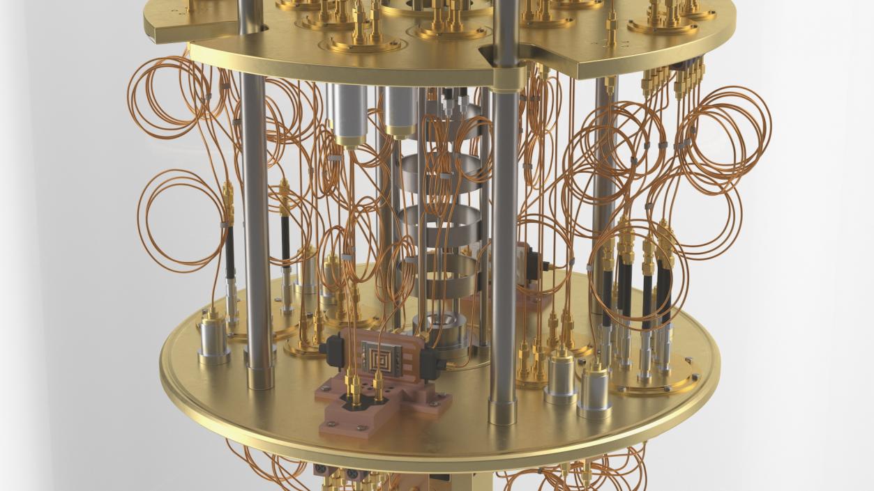 3D Quantum Computer Core