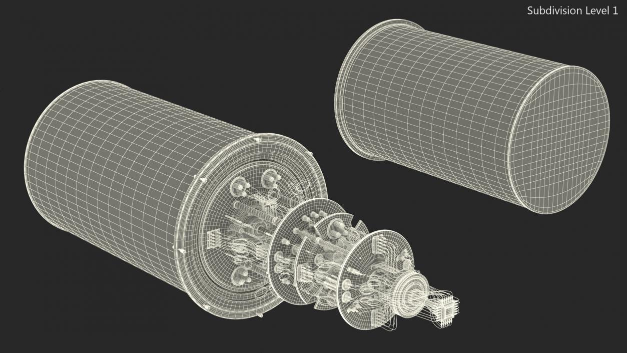 3D Quantum Computer Core