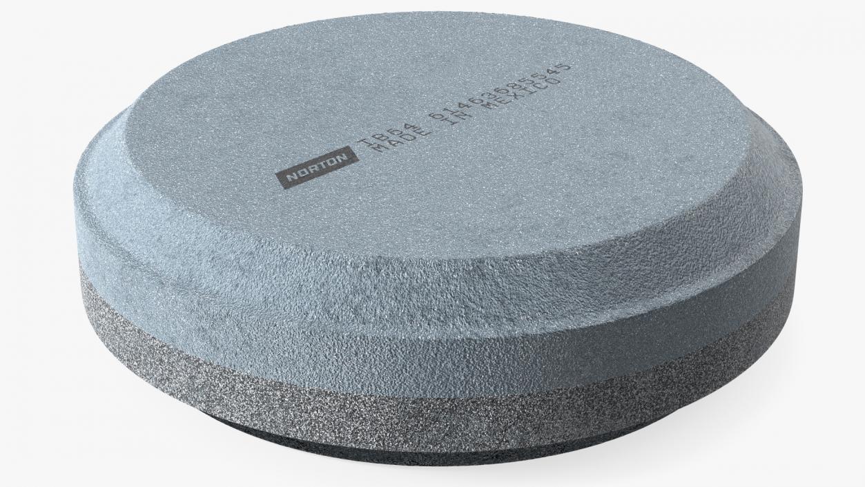 3D model Whetstone Round Grey