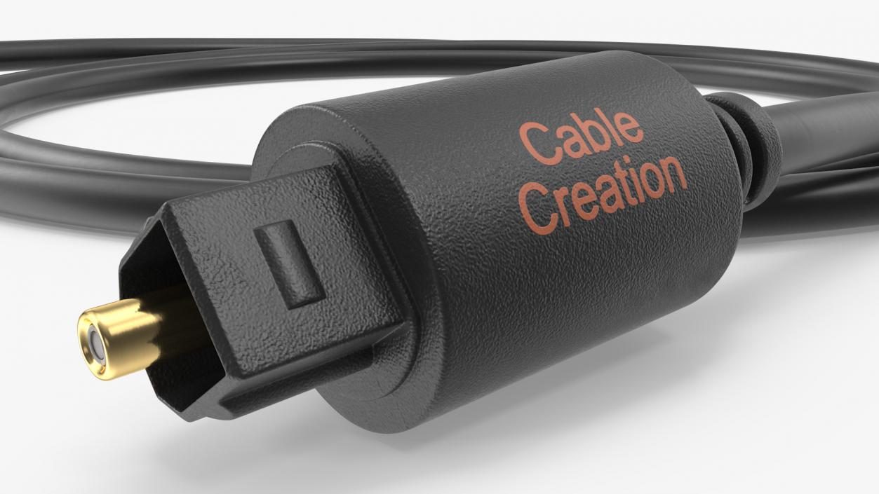 Optical Audio Cable 3D model