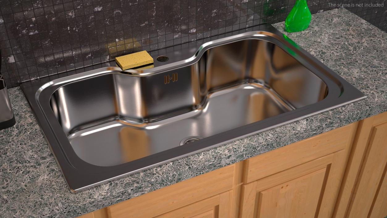 3D Kitchen Sinks Collection 4