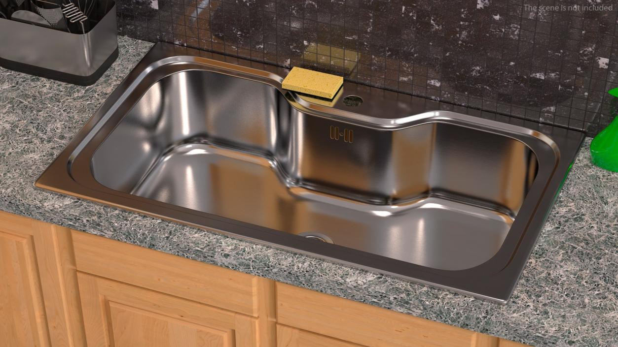 3D Kitchen Sinks Collection 4