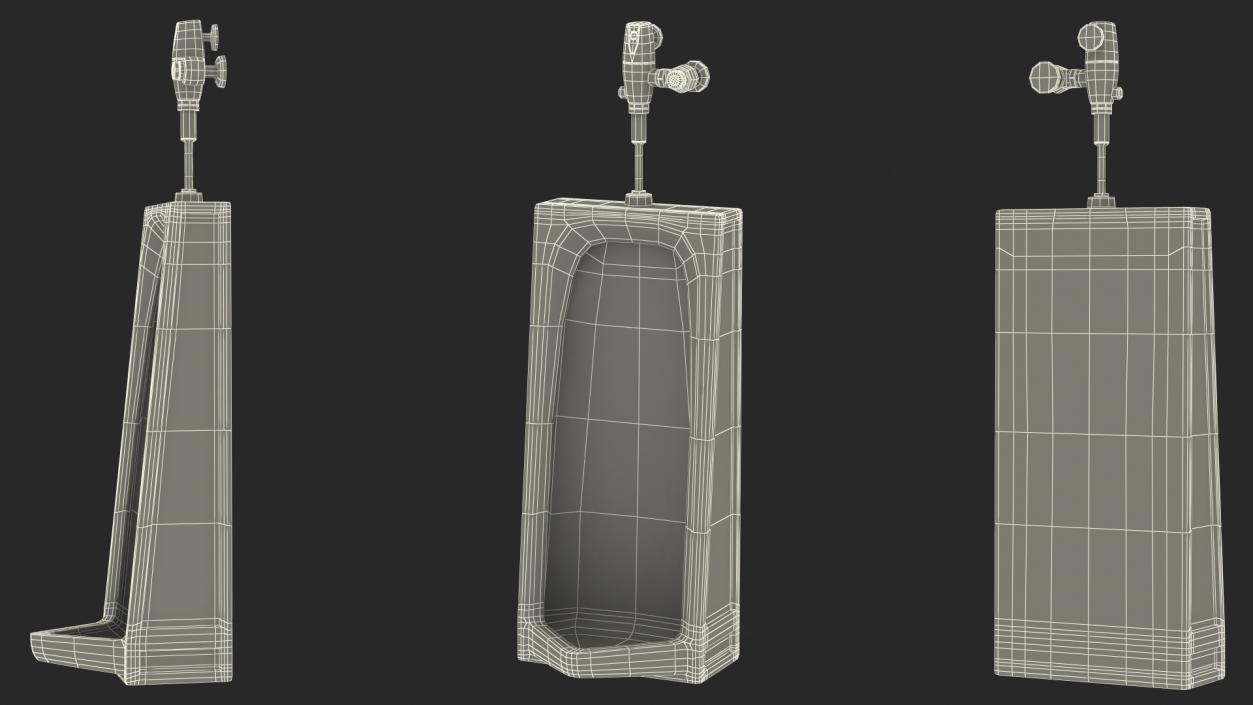 Washout Urinal 3D model