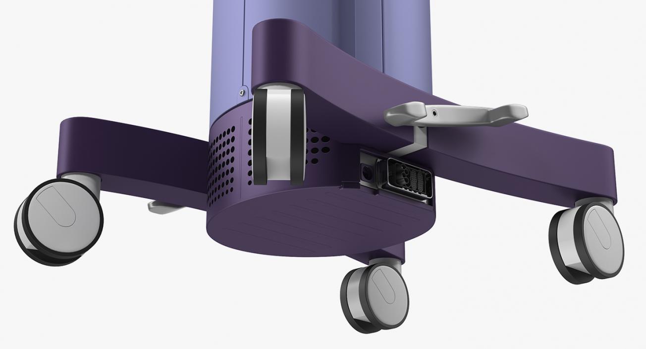 3D model Brachytherapy Machine Esteya Rigged