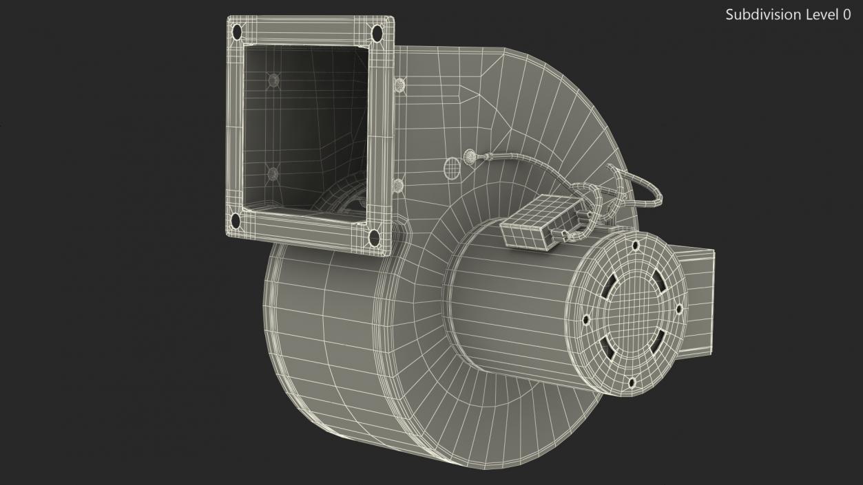 3D model High Pressure Blower