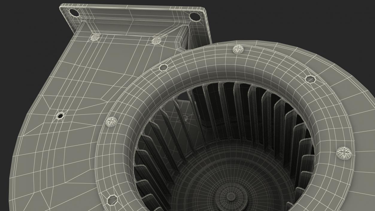 3D model High Pressure Blower