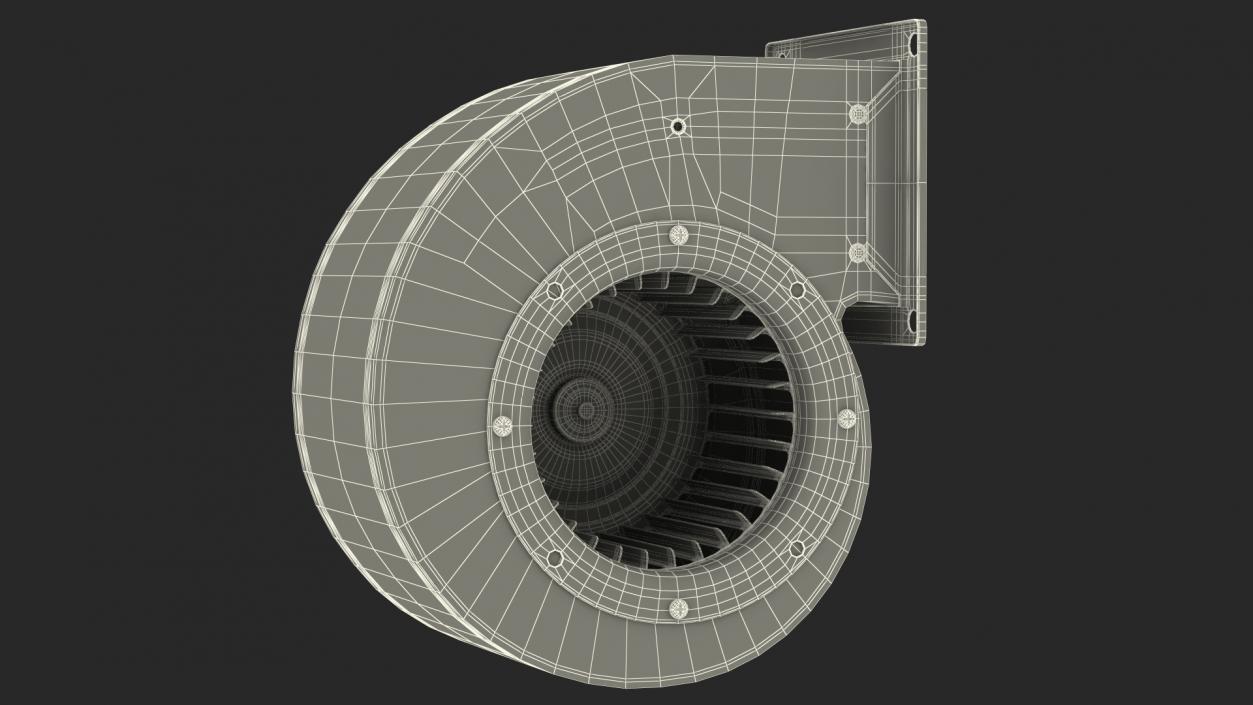 3D model High Pressure Blower