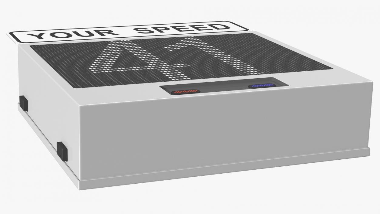 Electronic Modular Speed Display 3D