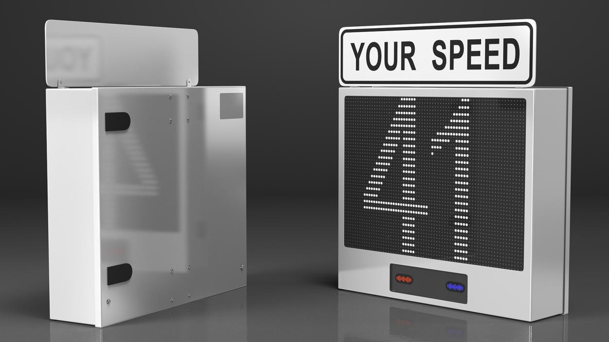 Electronic Modular Speed Display 3D