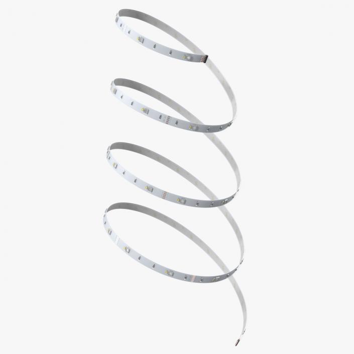 LED Strip Light Spiral Tape 3D