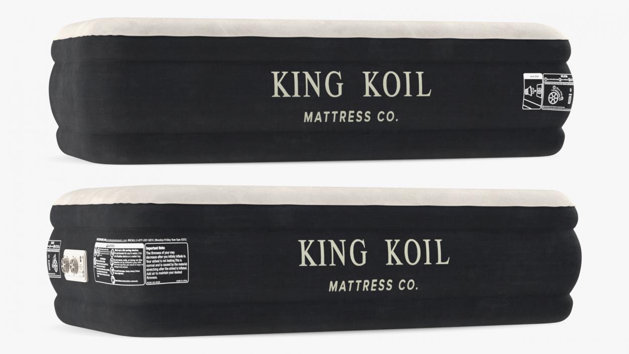 Air Mattress King Koil Twin Size 3D