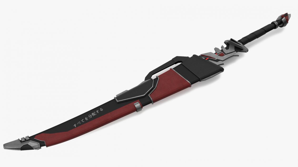 3D Si Fi Energy Sword model