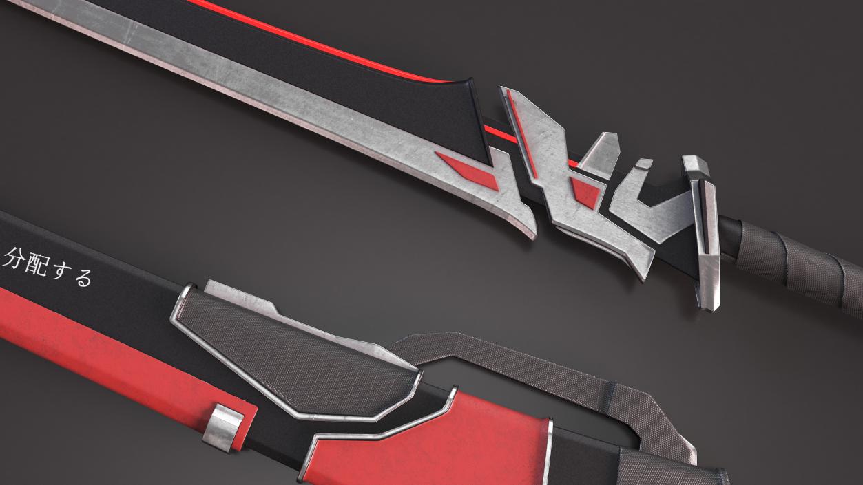 3D Si Fi Energy Sword model