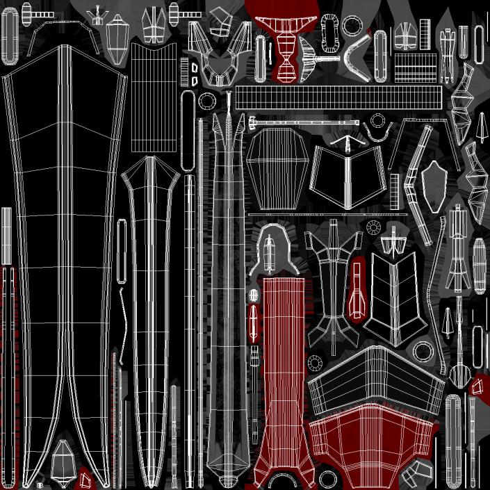 3D Si Fi Energy Sword model