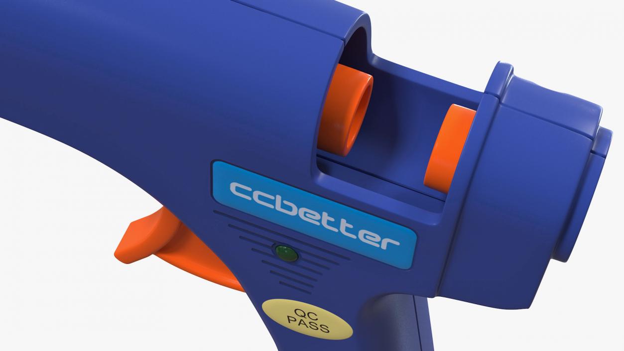 3D CCbetter Mini Hot Glue Gun Folded model