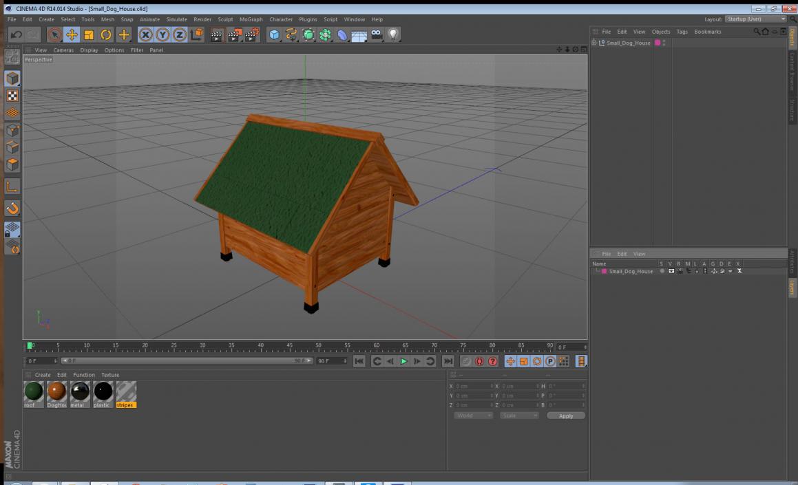 3D model Small Dog House