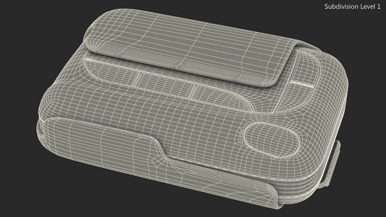 3D model Motorola Scriptor LX4 Pager in Case