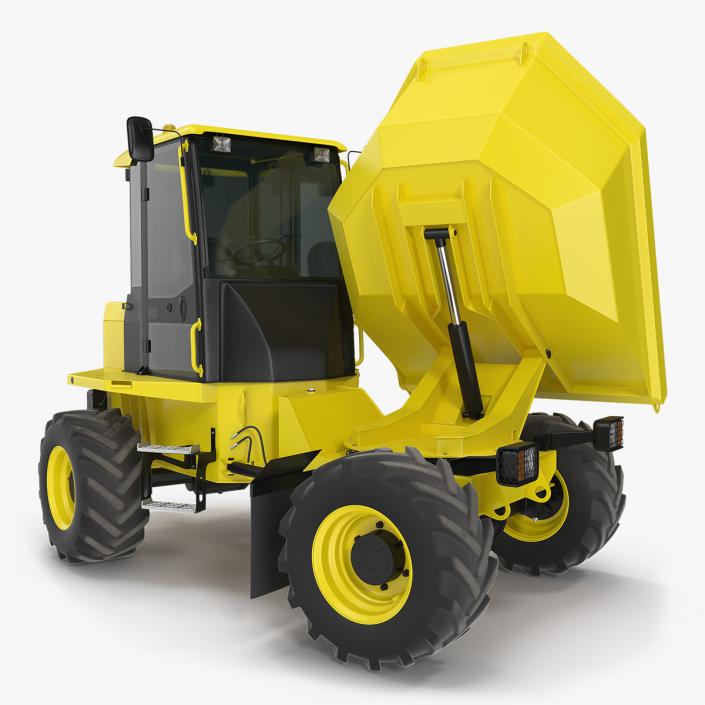 3D Cabbed Dumper Generic Rigged model